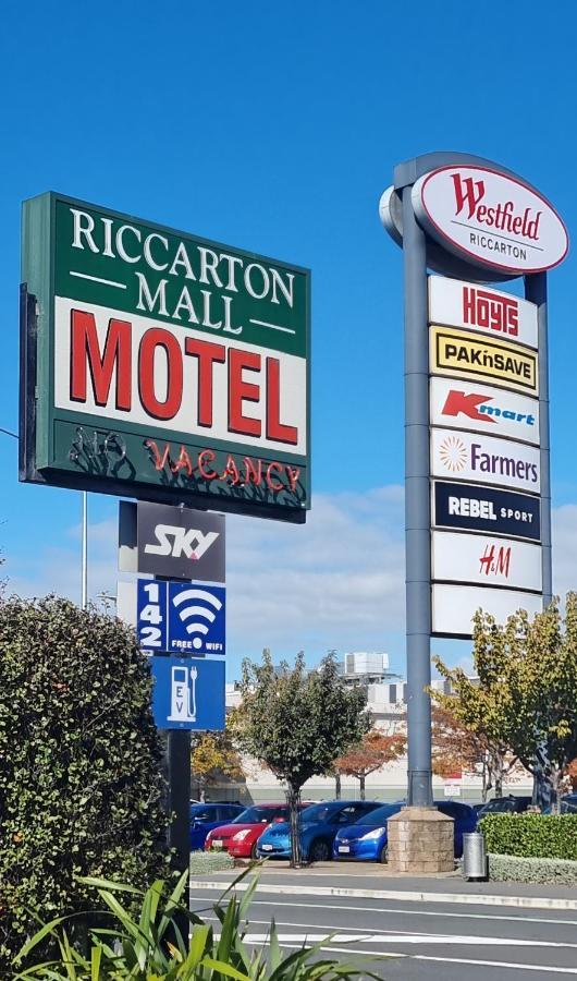 Riccarton Mall Motel Christchurch Esterno foto